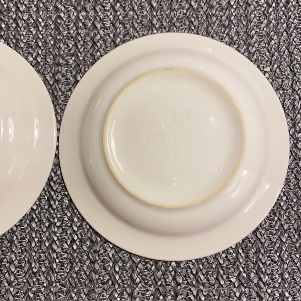 Pfaltzgraff Hopscotch Saucer Blue and White - Picture 4 of 7